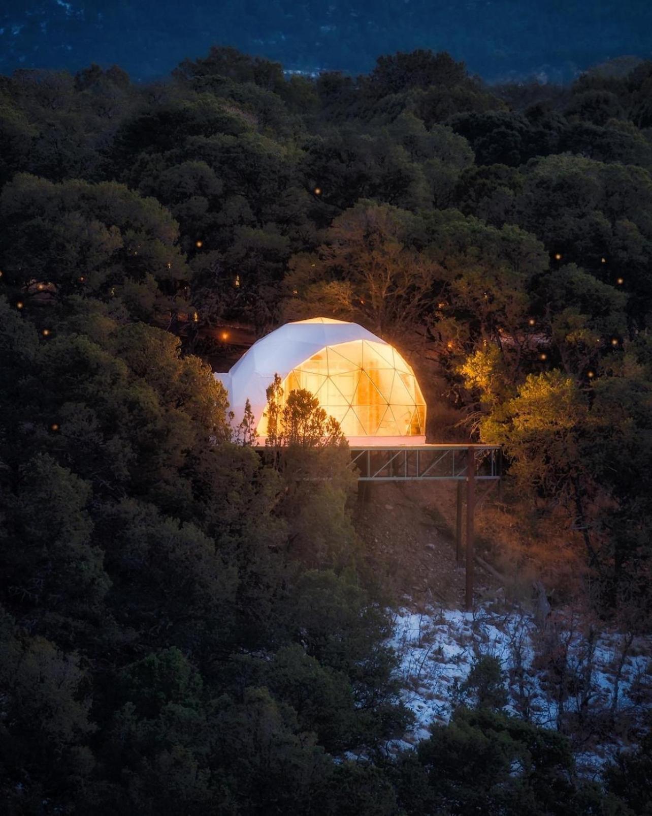 NogalZia Geo Dome At El Mistico Ranch, Glamping别墅 外观 照片