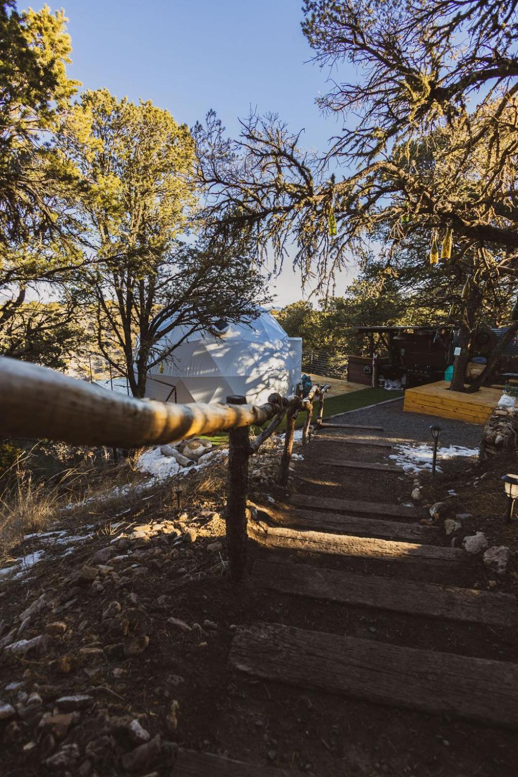 NogalZia Geo Dome At El Mistico Ranch, Glamping别墅 外观 照片